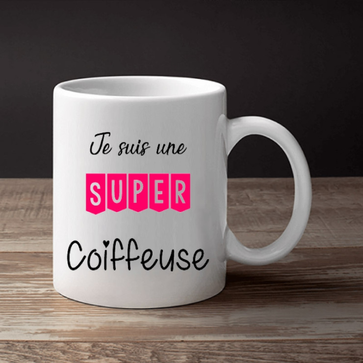 Mug Coiffeuse - Cadeau Coiffeuse - Quoi offrir à une coiffeuse