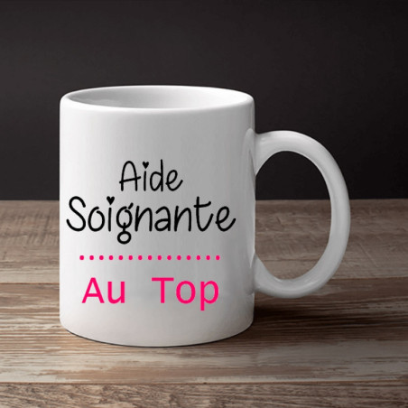       Mug Aide-Soignante - Tasse originale aide soignante - Cadeau - Anniversaire
    