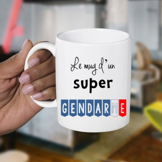Boutique mug Gendarme - Angora