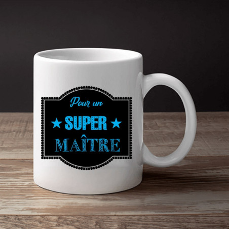       Mug maitre d'école - Tasse personnalisé maitre d'école - Cadeau anniversaire - Fête - fin d'école
    