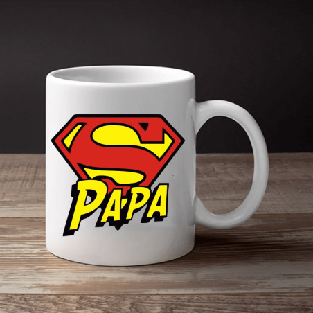       Mug Papa - Tasse personnalisé papa - Cadeau anniversaire noel fete des peres
    