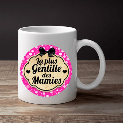 Achat mug mamie - Tasse mamie - Idées cadeaux pour mamie