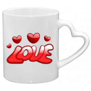 Mug LOVE - idée cadeau - Em création