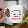 Mug maitresse - Cadeau pas cher maitresse d'école - Mug Femme
