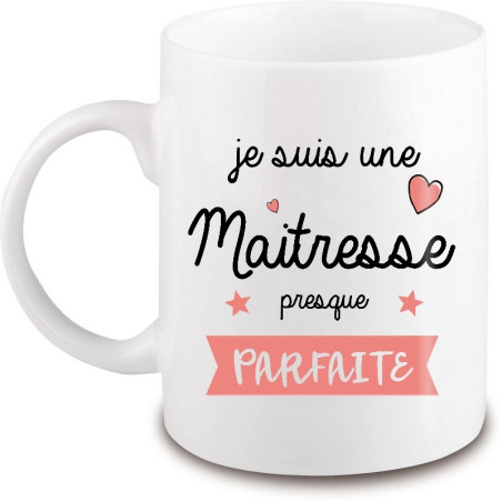       Mug maitresse - Tasse originale maitresse d'école
    