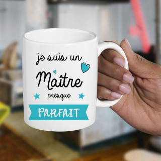 Boutique mug maitre d'école - idée cadeau