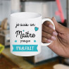 Mug maitre - Tasse personnalisé maitre d'école - Cadeau - Mug Homme
