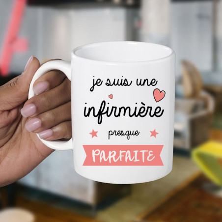       Mug infirmière - Tasse personnalisé infirmière - Cadeau
    