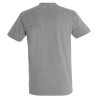 Tee-shirt Gris homme - Dos - T-shirt Homme