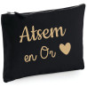 Pochette Atsem en Or - Trousses
