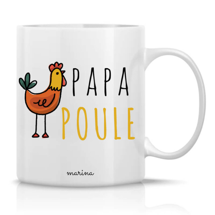 Mug Papa poule