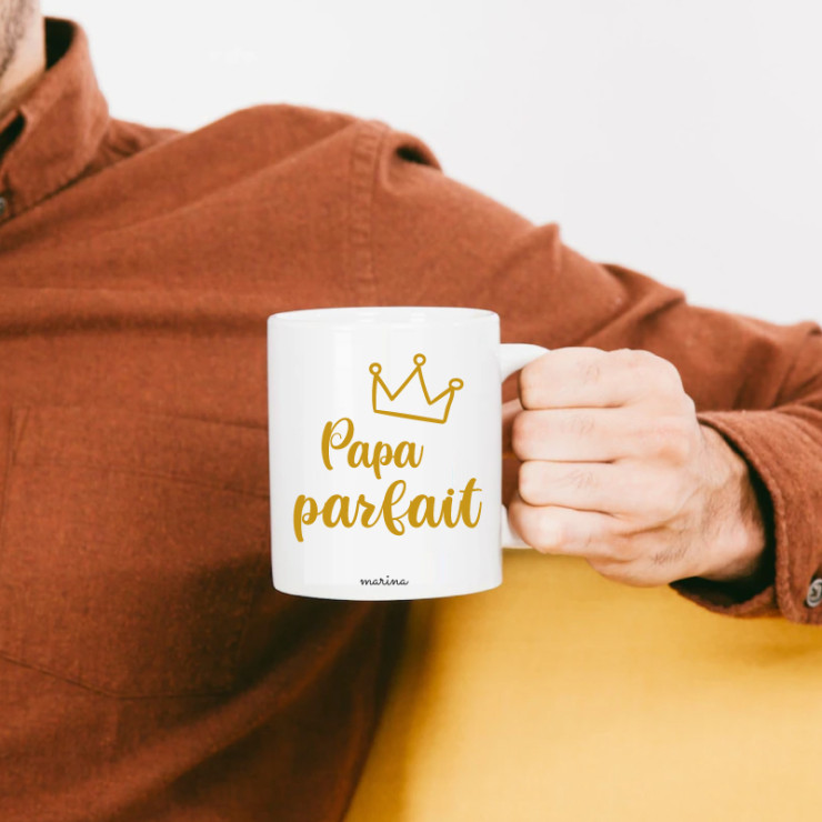 Mug Papa parfait - Idée cadeau anniversaire