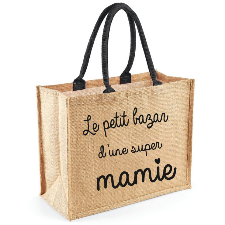       Cabas "Le petit bazar d'une super mamie"
    