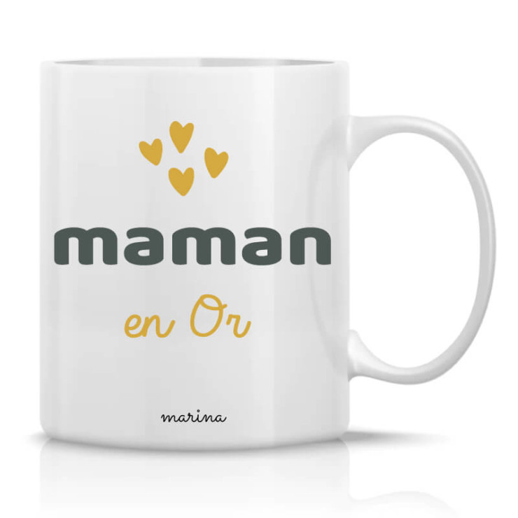       Mug maman en or
    