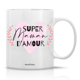Mug super maman d'amour