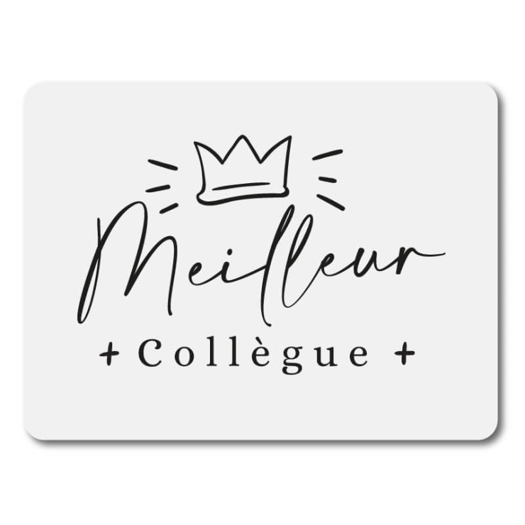 Tapis de souris meilleur collègue - Cadeau travail - Départ