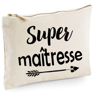 Trousse à crayons Super Maîtresse