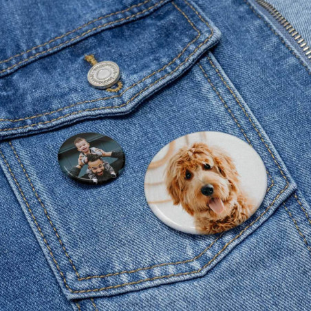       Badge épingle personnalisé sur Em Création
    