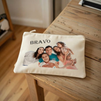 Trousse personnalisée : Couleur - Beige