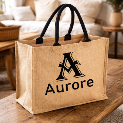 Sac jute personnalisé
