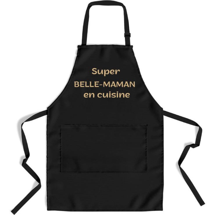 Tablier Super Belle-Maman en cuisine