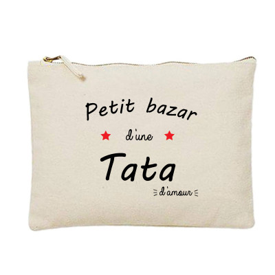 Achat trousse "Petit bazar d'une Maman, tata, cousine, amie,... d'amour"