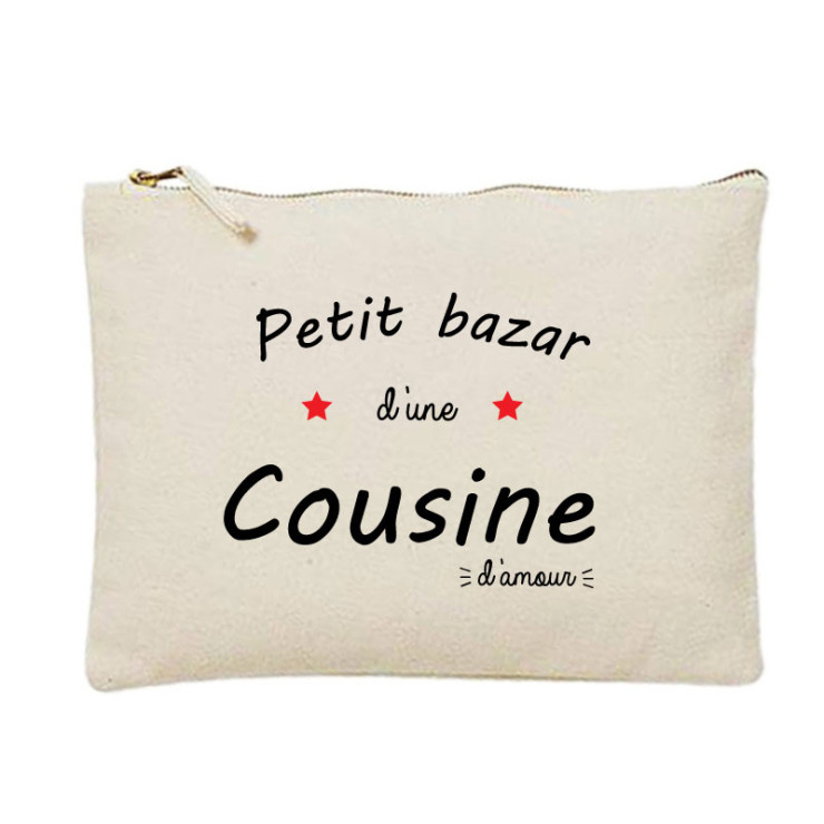 Trousse "Petit bazar d'une Cousine d'amour"