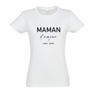 T-shirt Maman d'amour