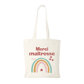 Tote bag Merci Maîtresse - Sac en coton