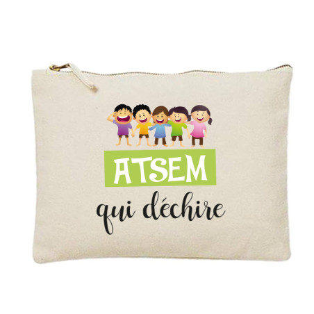       Trousse Atsem - Trousse à crayons Atsem - Angora
    