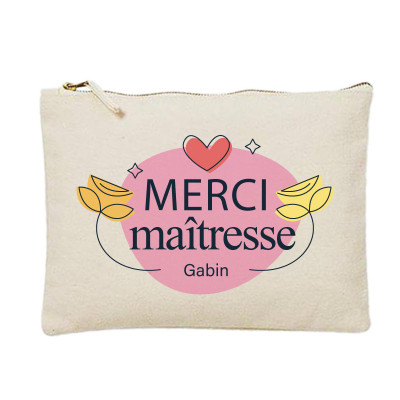Trousse maitresse personnalisable