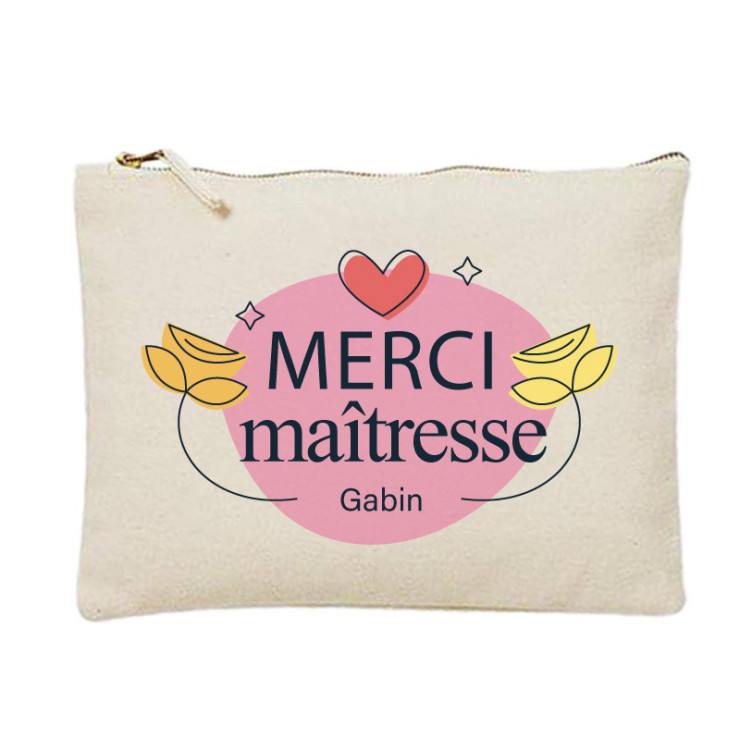 Trousse maitresse personnalisable
