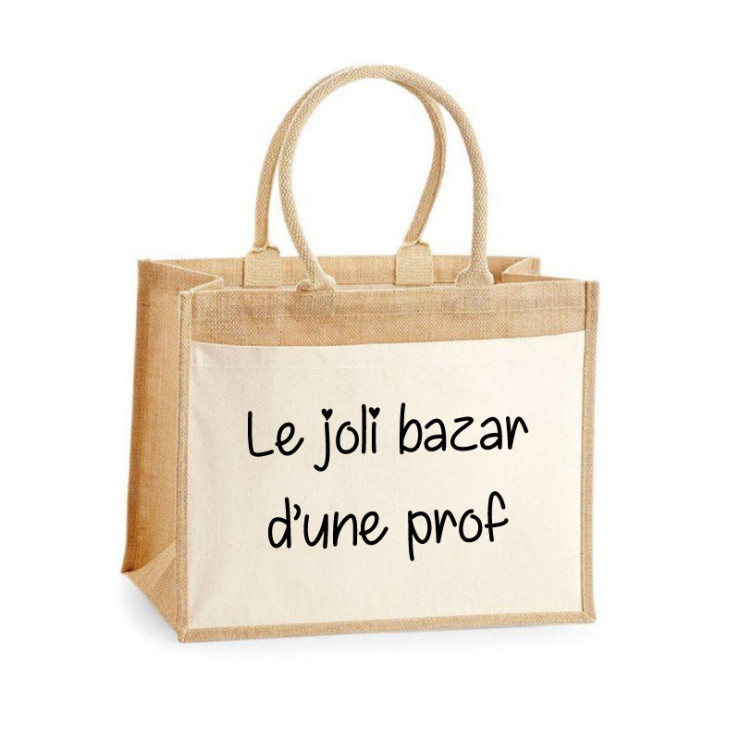       Sac Le joli bazar d'une Prof - Remerciement
    