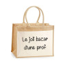 Sac Le joli bazar d'une Prof - Remerciement - Cabas