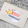 Trousse maitresse d'école - Cadeau pas cher - Trousses