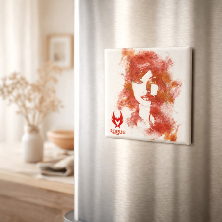       Magnet photo carré personnalisé frigo
    