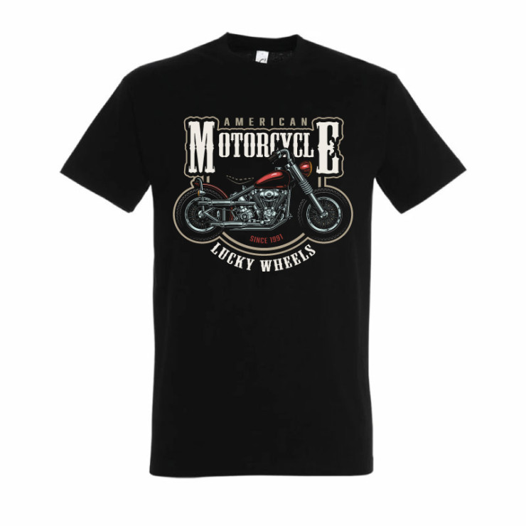 T-Shirt motard Américan