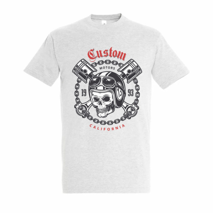 T-Shirt Custom motors - Homme