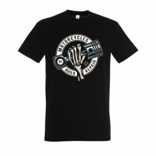 Boutique t-Shirt Noir Motorcycles