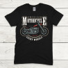 T-Shirt noir motard Américan - T-shirt Homme