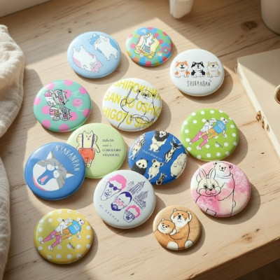 Achat badge personnalisé 