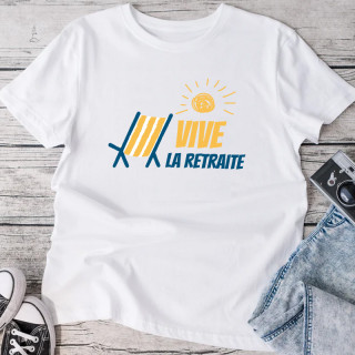 T-shirt jeune retraité