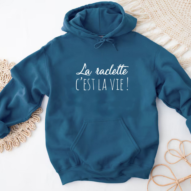 Sweat Homme - La raclette c'est la vie