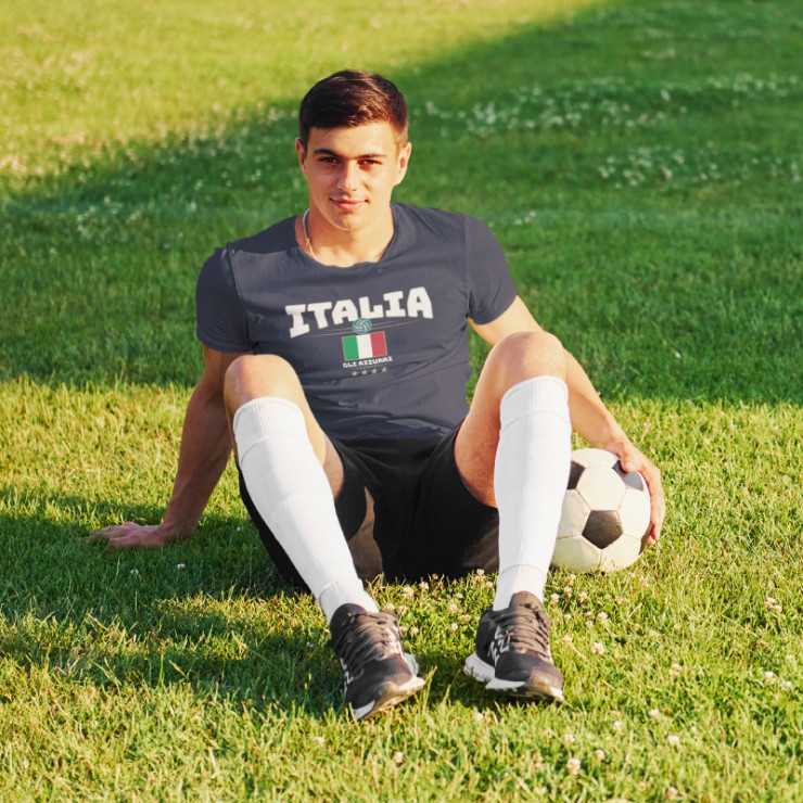       T-shirt Italie Bleu
    