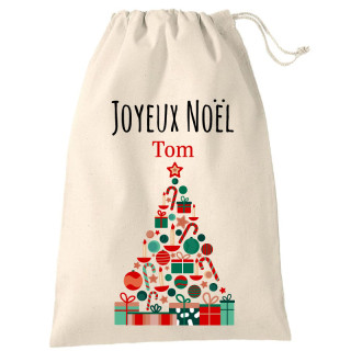 Sac cadeaux grande taille pour Noël