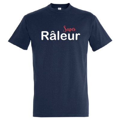Achat t-shirt Super Râleur bleu