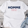 T-shirt Homme Parfait - Couleur : Blanc