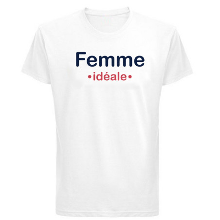       T-shirt Femme idéale
    