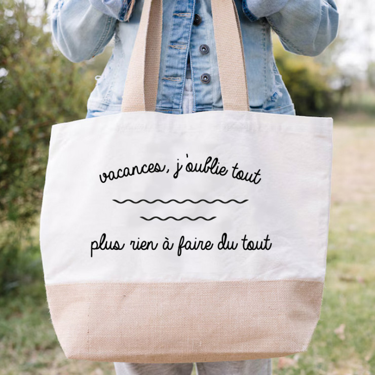 Sac pour les affaires de plage