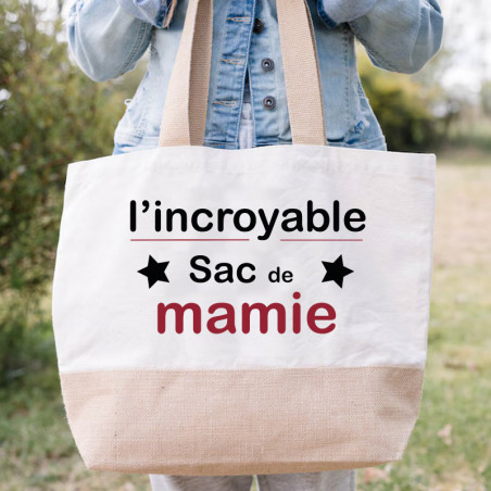       Sac cabas L'incroyable Sac de Mamie
    